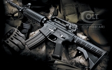 guns weapons rifles m4 556x45mm 1024x768 wallpaper 